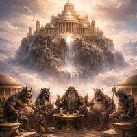 Wie die Götter im Olymp